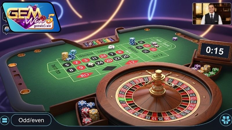 Giới thiệu chung về Roulette trực tuyến tại Gemwin